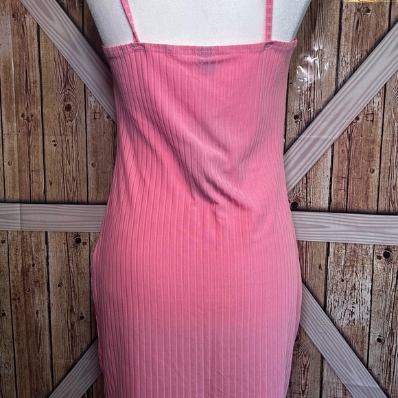 SHEIN Pink Ribbed Sleeveless Top Size L (I) - Picture 5 of 10